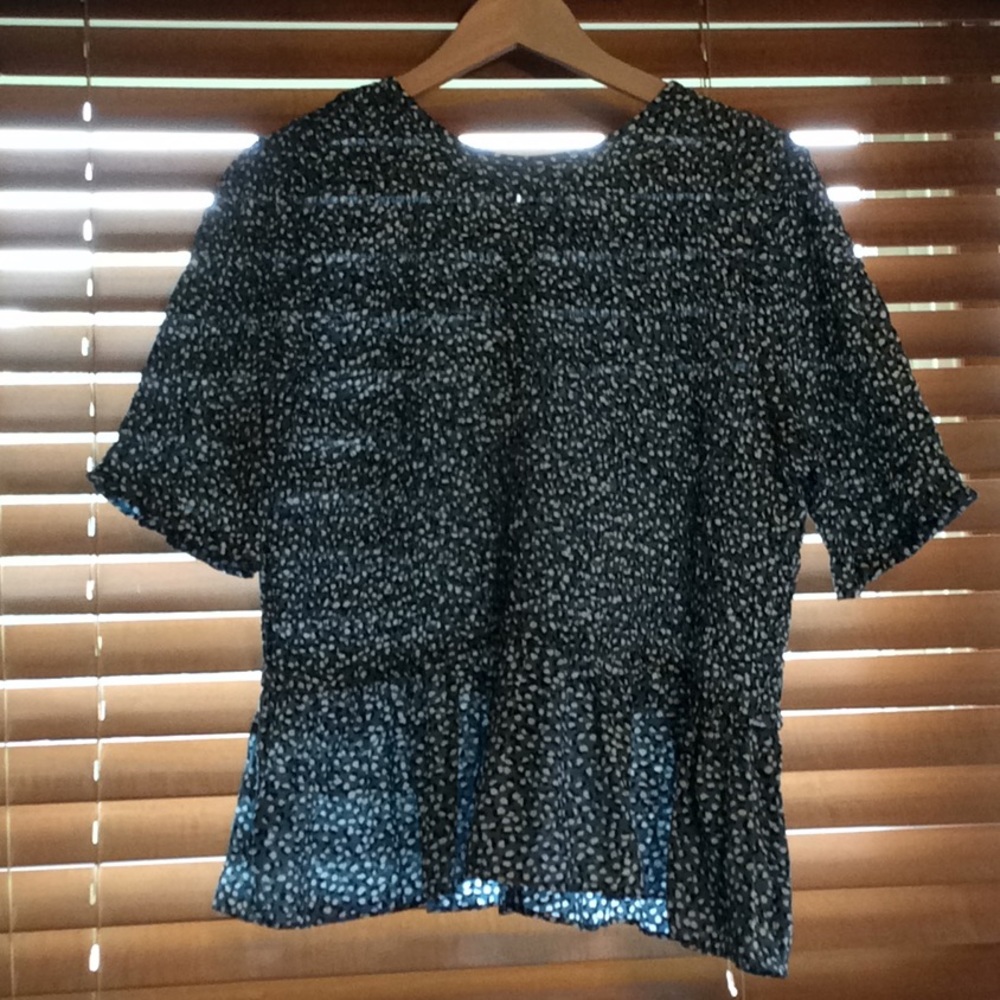 Ann Taylor peplum top